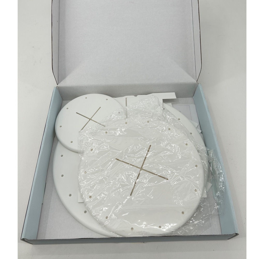 Sweet Creations by Good Cook Cake Pop and Cupcake Stand 3 Tier White Plastic - Picture 5 of 8